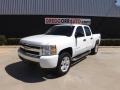 2008 Summit White Chevrolet Silverado 1500 LT Crew Cab 4x4  photo #2