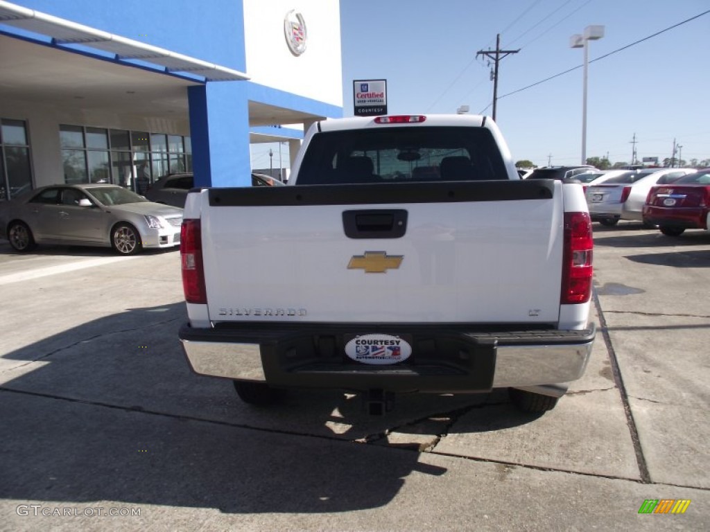 2013 Silverado 1500 LT Crew Cab - Summit White / Ebony photo #3