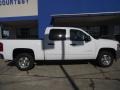 2013 Summit White Chevrolet Silverado 1500 LT Crew Cab  photo #4