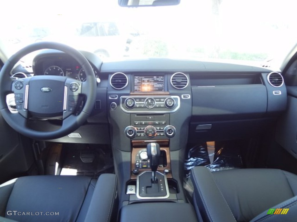 2013 Land Rover LR4 HSE LUX Ebony Dashboard Photo #78752651