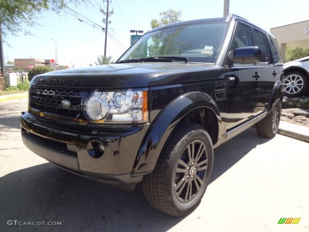 Santorini Black Metallic 2013 Land Rover LR4 HSE LUX Exterior Photo #78752681