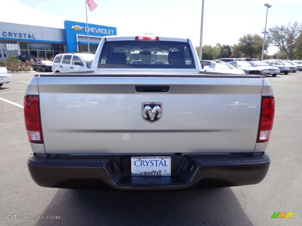 2012 Ram 1500 ST Regular Cab - Bright Silver Metallic / Dark Slate Gray/Medium Graystone photo #6