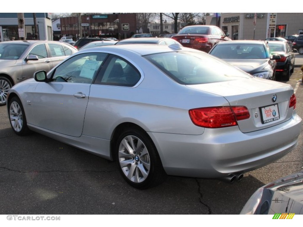 2012 3 Series 328i xDrive Coupe - Titanium Silver Metallic / Black photo #7