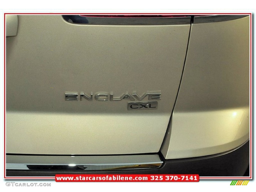 2011 Enclave CXL - Gold Mist Metallic / Cashmere/Cocoa photo #5