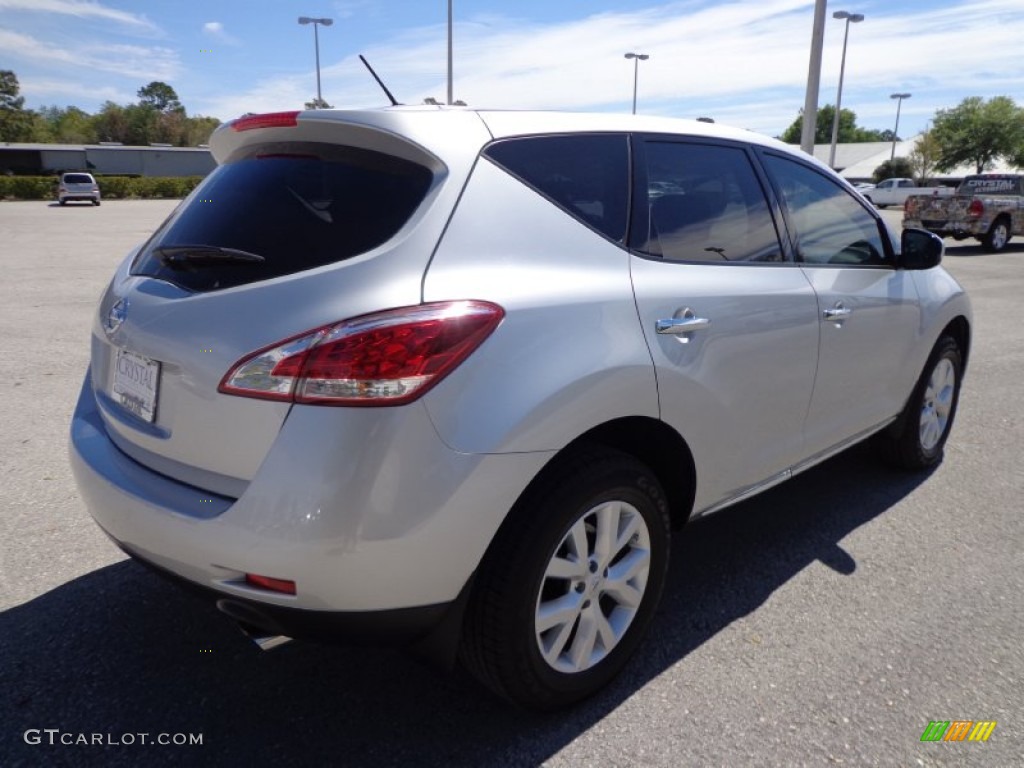 2011 Murano S - Brilliant Silver / Black photo #9