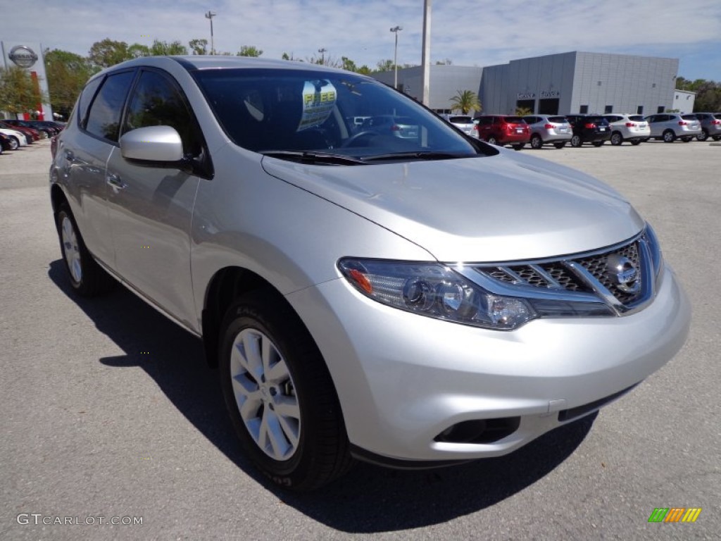 2011 Murano S - Brilliant Silver / Black photo #11