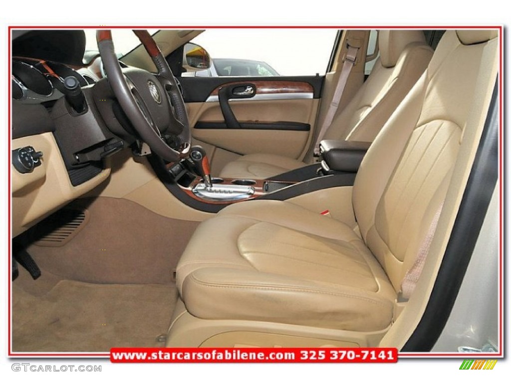 2011 Enclave CXL - Gold Mist Metallic / Cashmere/Cocoa photo #12