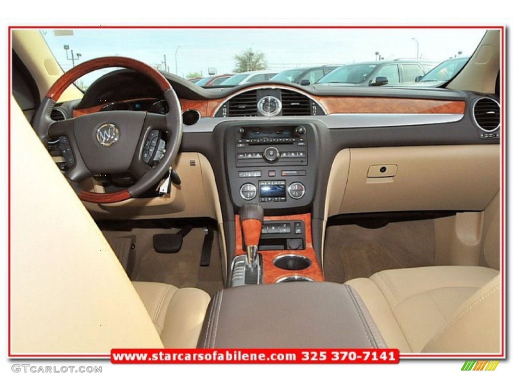 2011 Enclave CXL - Gold Mist Metallic / Cashmere/Cocoa photo #22