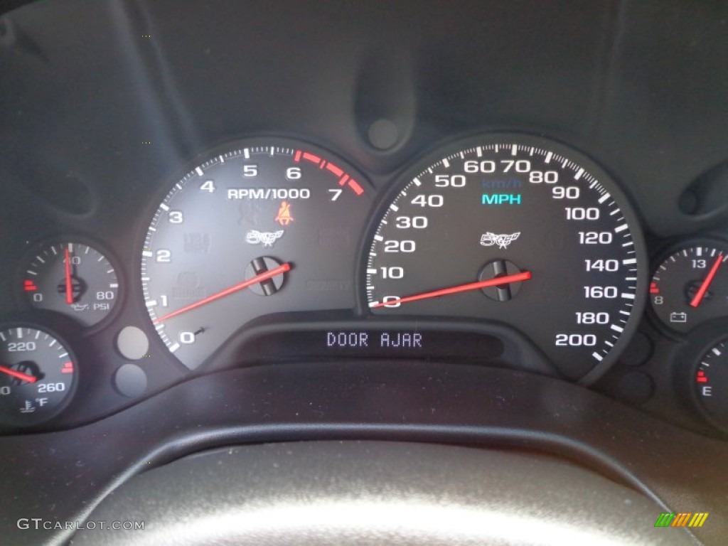 2003 Chevrolet Corvette Coupe Gauges Photo #78754415