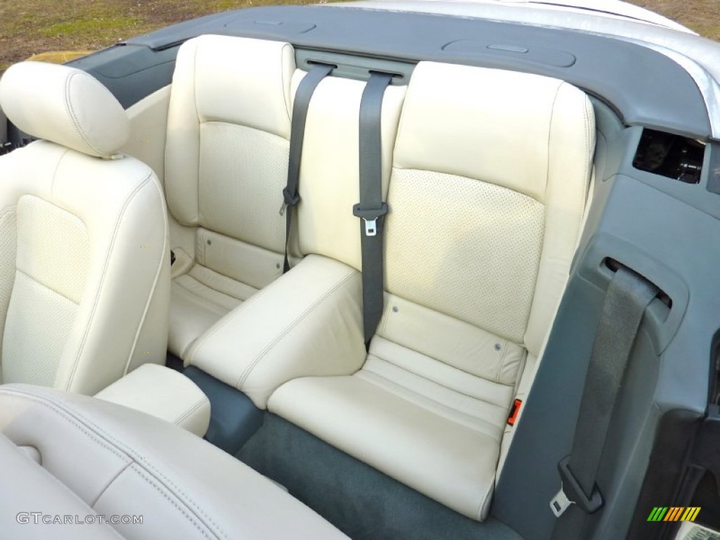 2007 Jaguar XK XK8 Convertible Rear Seat Photo #78754742