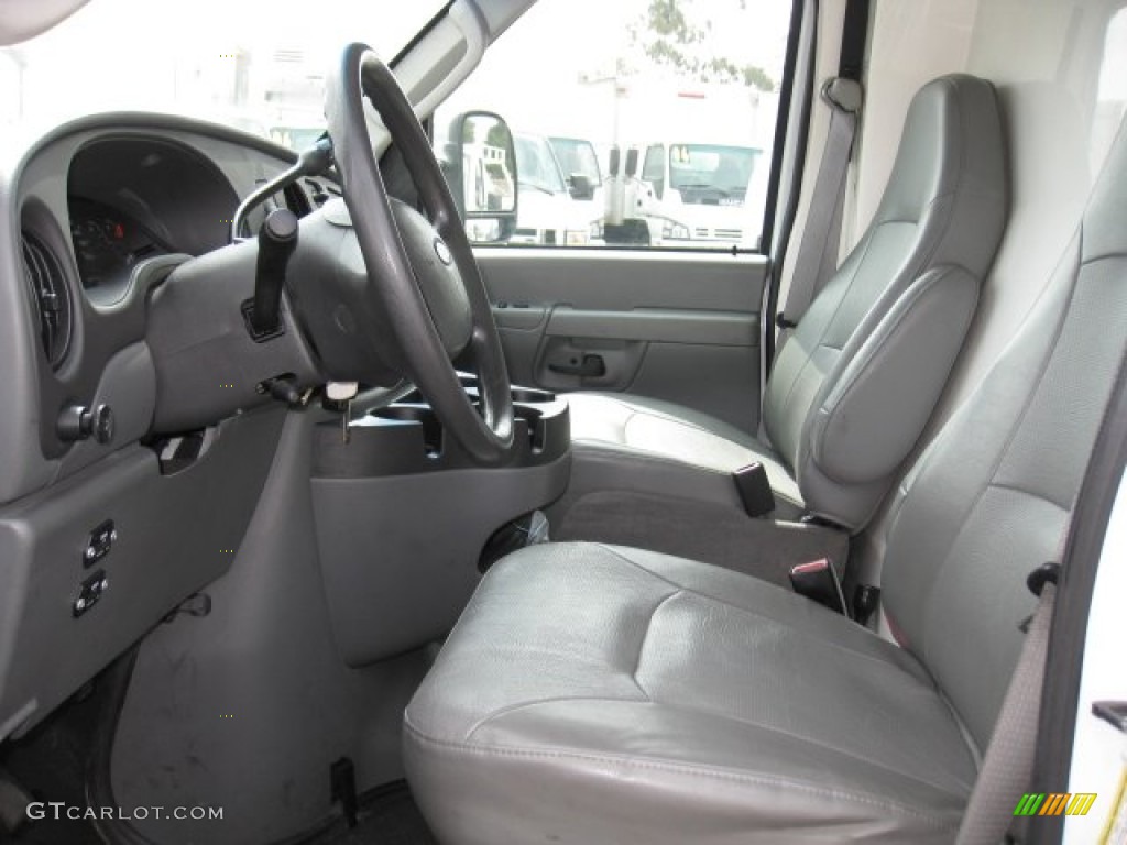 Medium Flint Interior 2008 Ford E Series Van E350 Super Duty Commericial Refriderated Photo #78755717