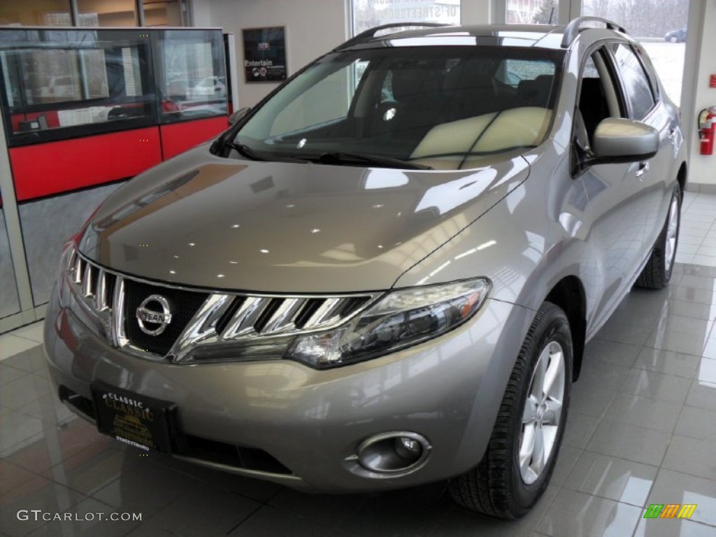 2010 Murano SL AWD - Platinum Graphite Metallic / Black photo #1