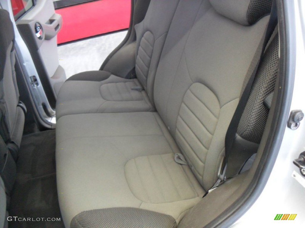 2007 Nissan Xterra S 4x4 Rear Seat Photo #78756701