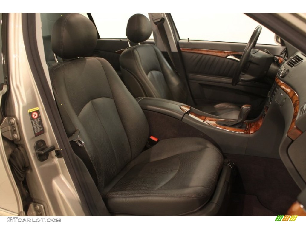 Charcoal Interior 2004 Mercedes-Benz E 320 4Matic Sedan Photo #78757476