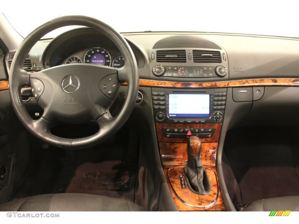 2004 Mercedes-Benz E 320 4Matic Sedan Charcoal Dashboard Photo #78757502
