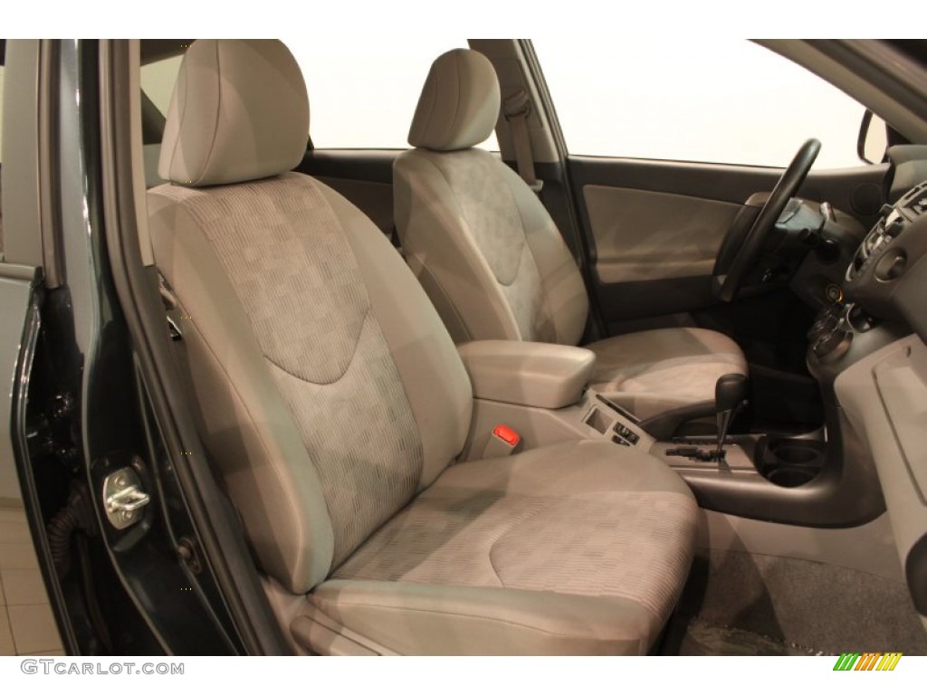 2010 RAV4 I4 4WD - Black Forest Pearl / Ash Gray photo #10