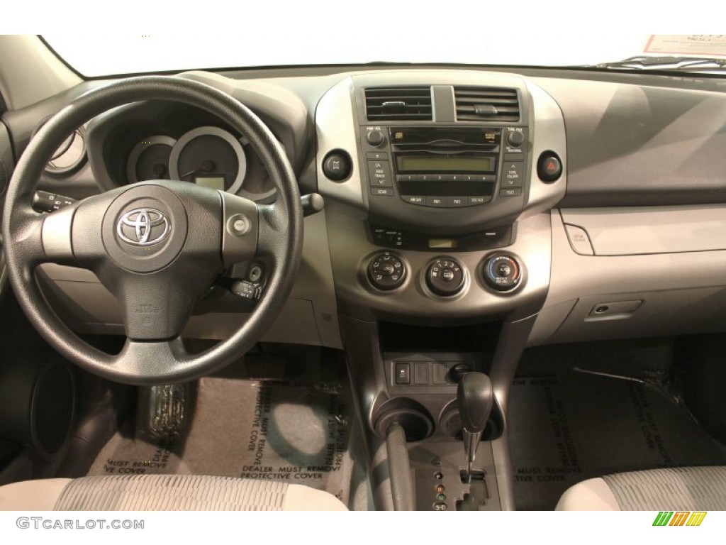 2010 RAV4 I4 4WD - Black Forest Pearl / Ash Gray photo #13