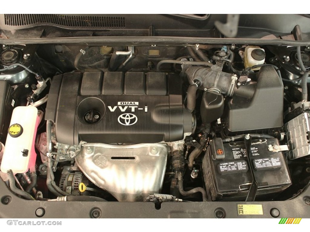 2010 RAV4 I4 4WD - Black Forest Pearl / Ash Gray photo #15