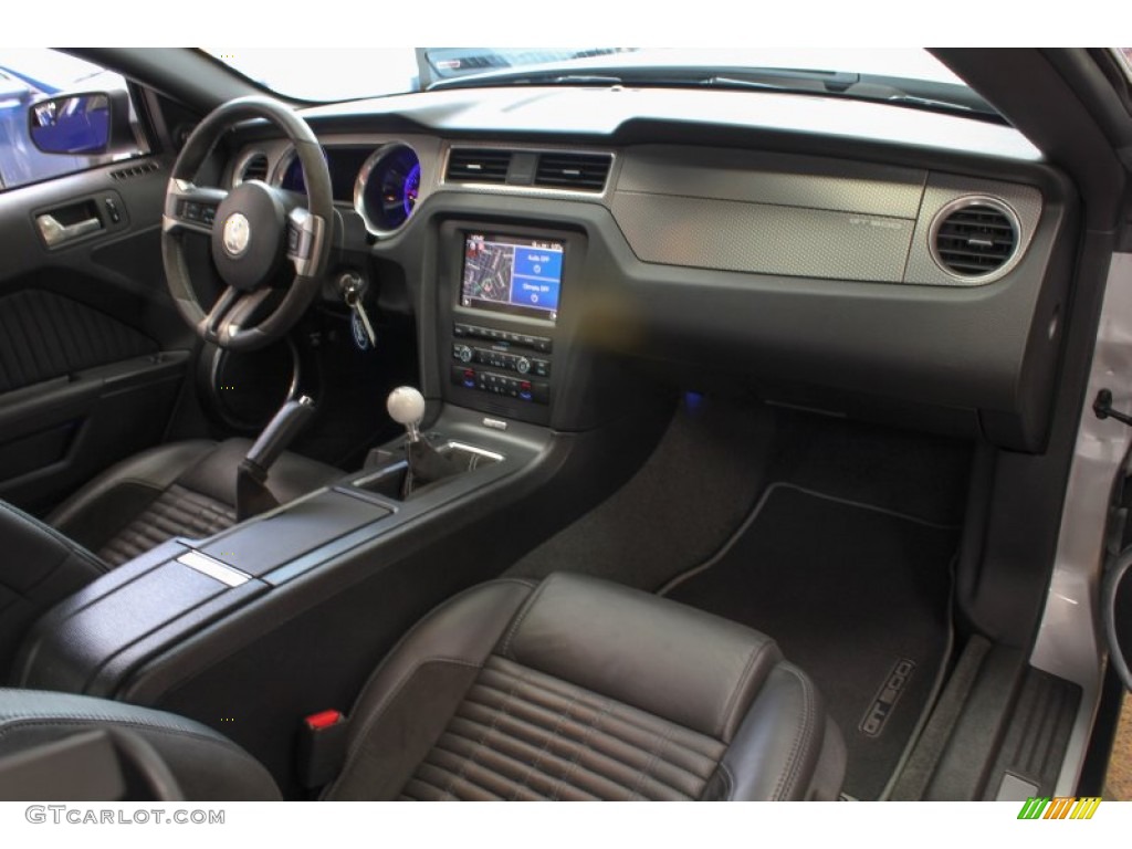 2012 Ford Mustang Shelby GT500 SVT Performance Package Coupe Charcoal Black/Black Dashboard Photo #78758231