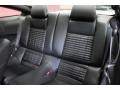 2012 Ford Mustang Charcoal Black/Black Interior Rear Seat Photo
