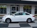 2011 Pearl White Hyundai Sonata GLS  photo #1