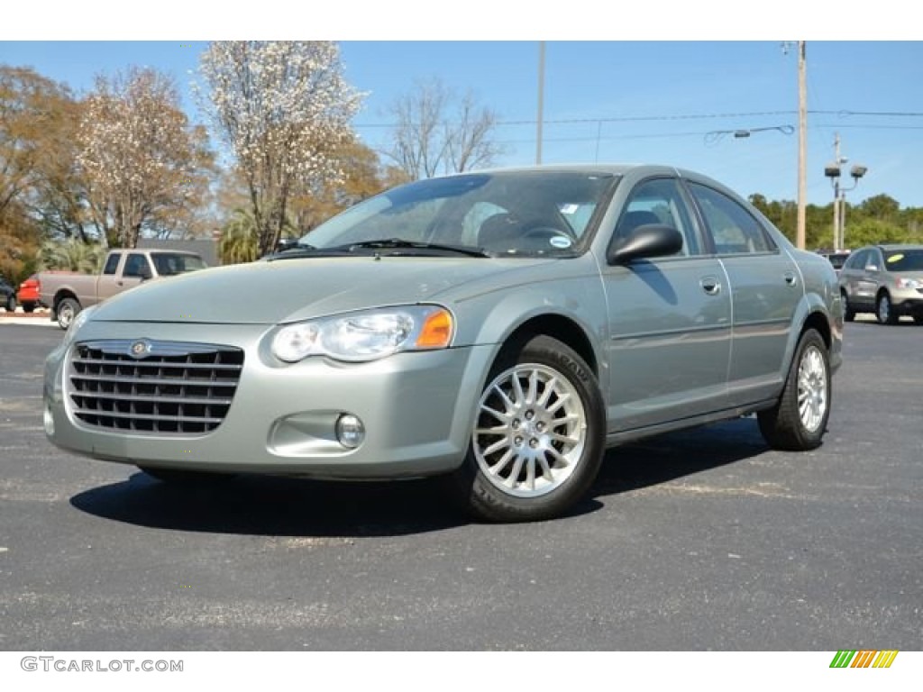 Satin Jade Pearl 2005 Chrysler Sebring Touring Sedan Exterior Photo #78759473