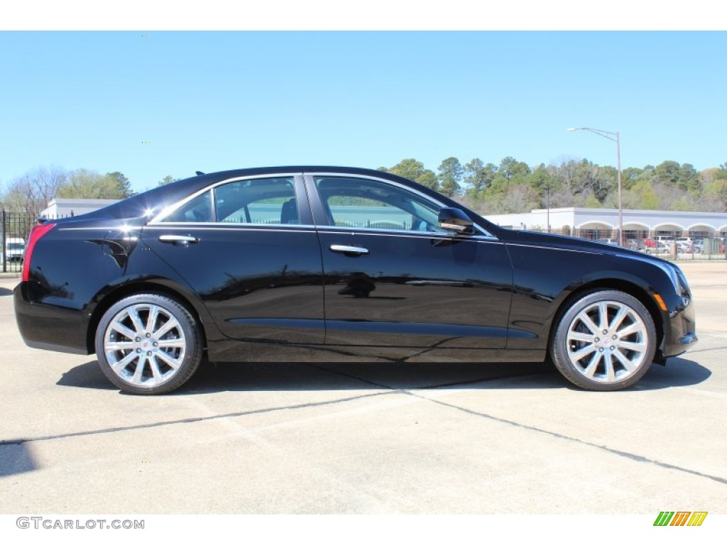 Black Raven 2013 Cadillac ATS 2.0L Turbo Luxury Exterior Photo #78759746