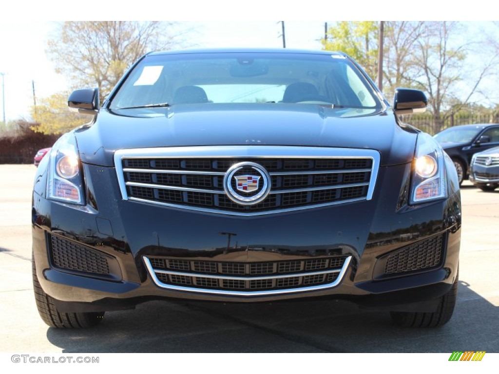 Black Raven 2013 Cadillac ATS 2.0L Turbo Luxury Exterior Photo #78759752