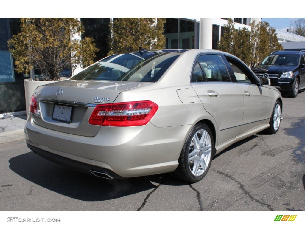 Pearl Beige Metallic 2010 Mercedes-Benz E 350 4Matic Sedan Exterior Photo #78759982