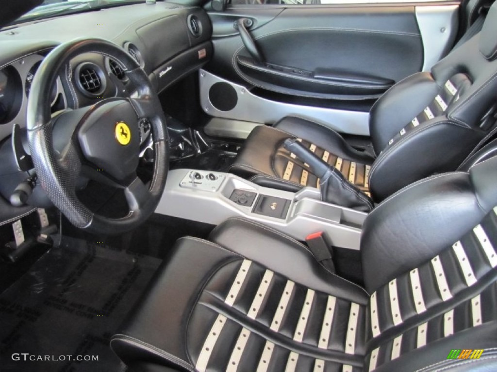 Nero (Black) Interior 2003 Ferrari 360 Modena F1 Photo #78760658