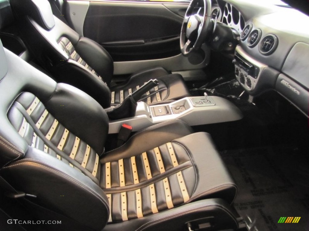 Nero (Black) Interior 2003 Ferrari 360 Modena F1 Photo #78760670