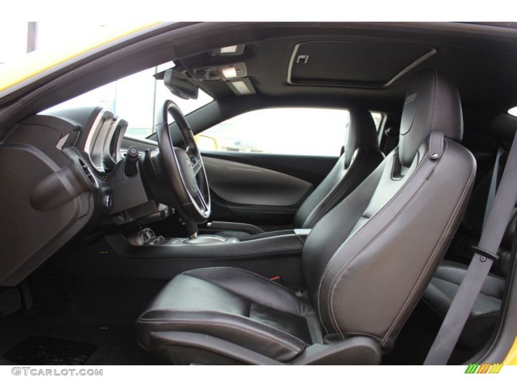 Black Interior 2012 Chevrolet Camaro SS/RS Coupe Photo #78760846