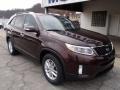 Dark Cherry 2014 Kia Sorento LX Exterior