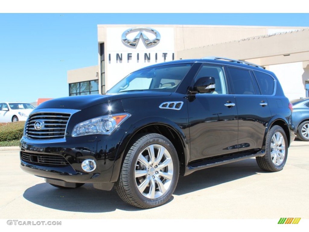 Black Obsidian 2013 Infiniti QX 56 Exterior Photo #78761843