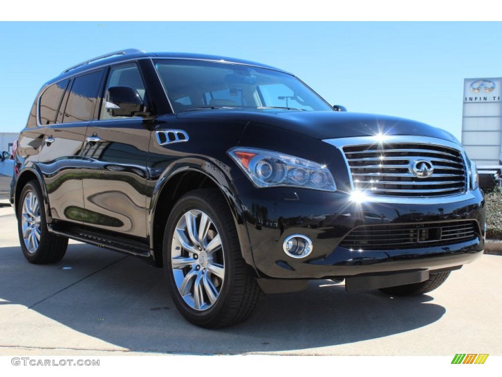 Black Obsidian 2013 Infiniti QX 56 Exterior Photo #78761849