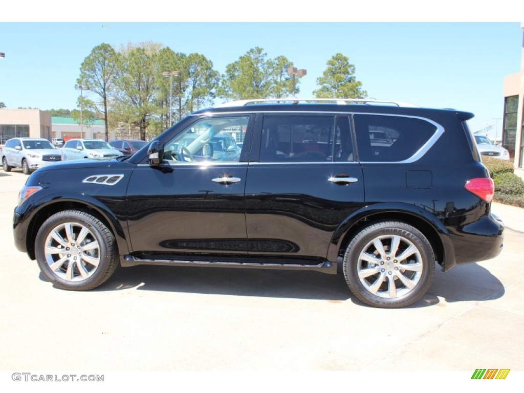 Black Obsidian 2013 Infiniti QX 56 Exterior Photo #78761864