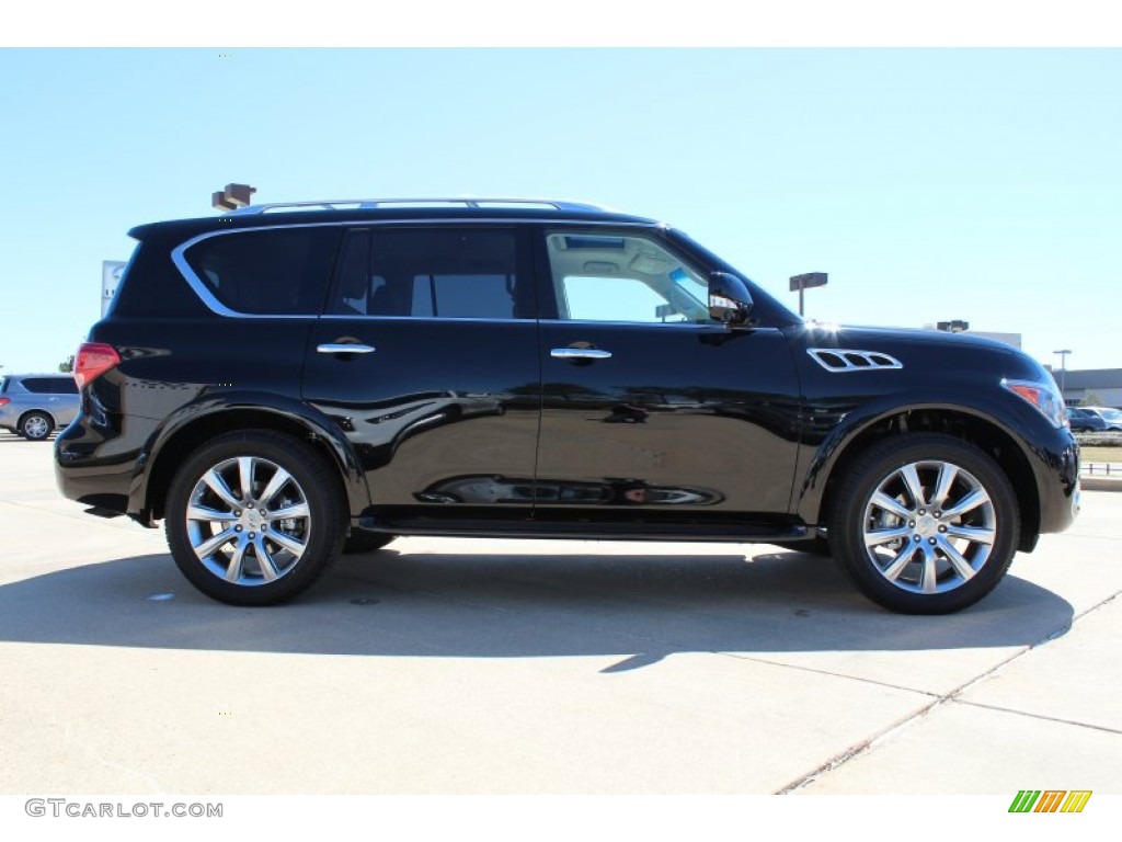 Black Obsidian 2013 Infiniti QX 56 Exterior Photo #78761870