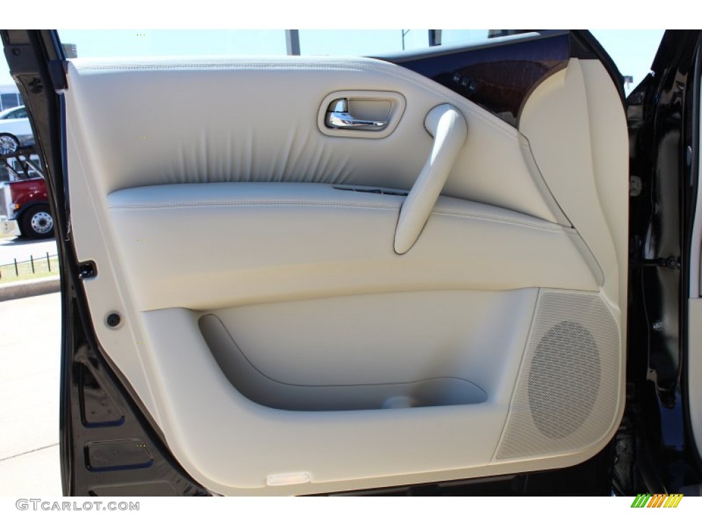2013 Infiniti QX 56 Wheat Door Panel Photo #78761933