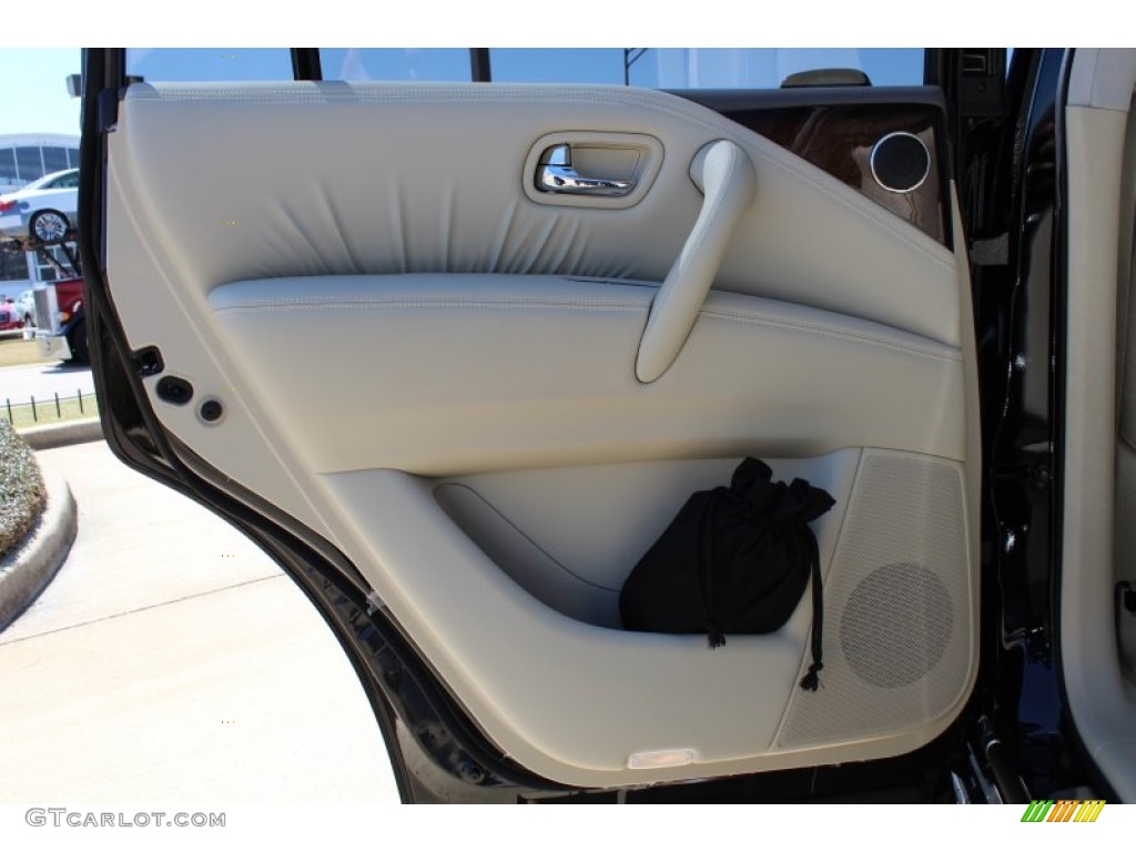 2013 Infiniti QX 56 Wheat Door Panel Photo #78761957