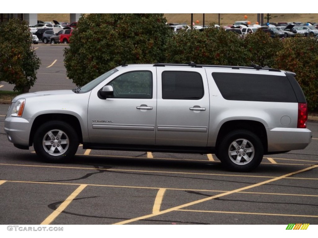 2013 Yukon XL SLT - Quicksilver Metallic / Light Titanium photo #2