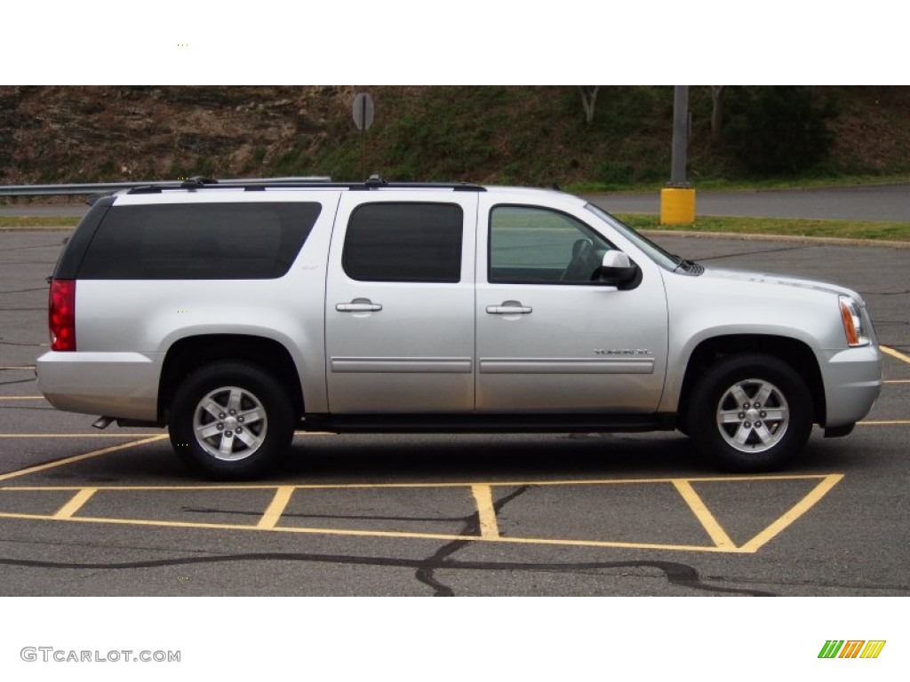 2013 Yukon XL SLT - Quicksilver Metallic / Light Titanium photo #6