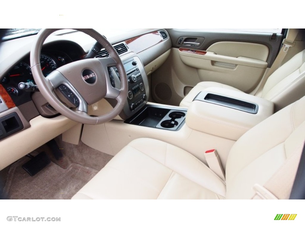 2013 Yukon XL SLT - Summit White / Light Tan photo #14