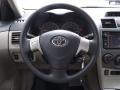 2013 Toyota Corolla Bisque Interior Steering Wheel Photo