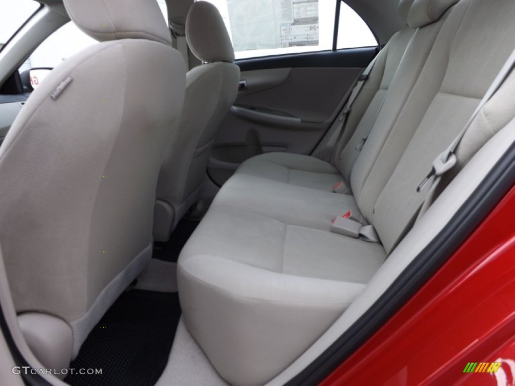 2013 Toyota Corolla LE Rear Seat Photo #78762902