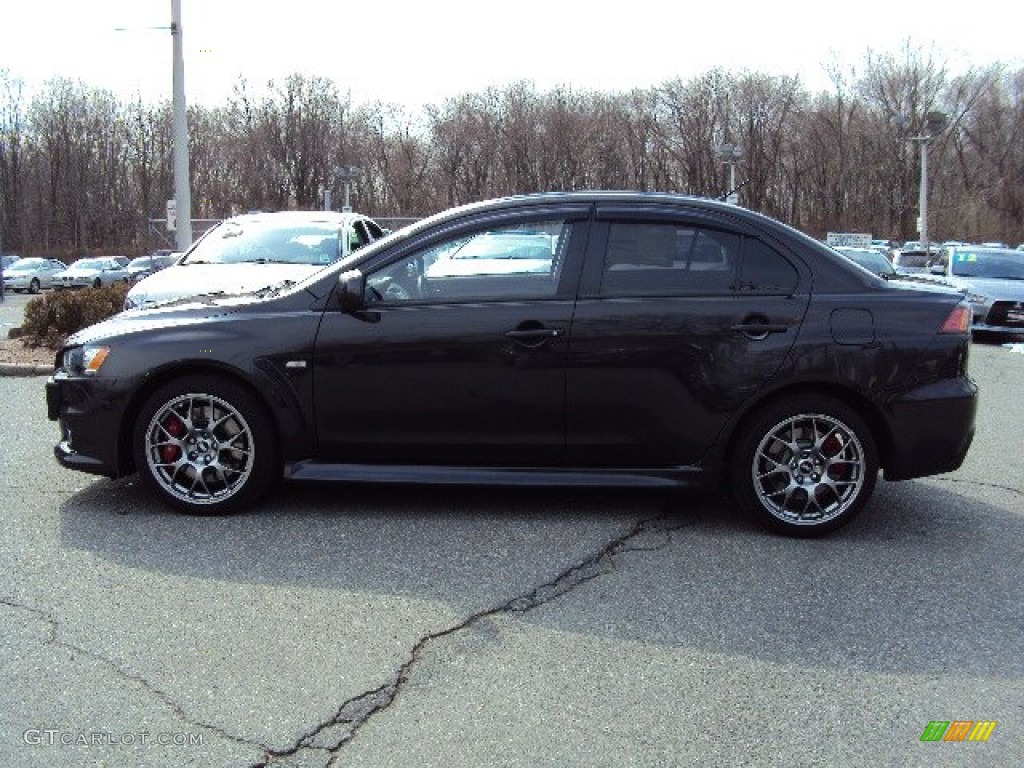 Phantom Black 2012 Mitsubishi Lancer Evolution MR Exterior Photo #78763160