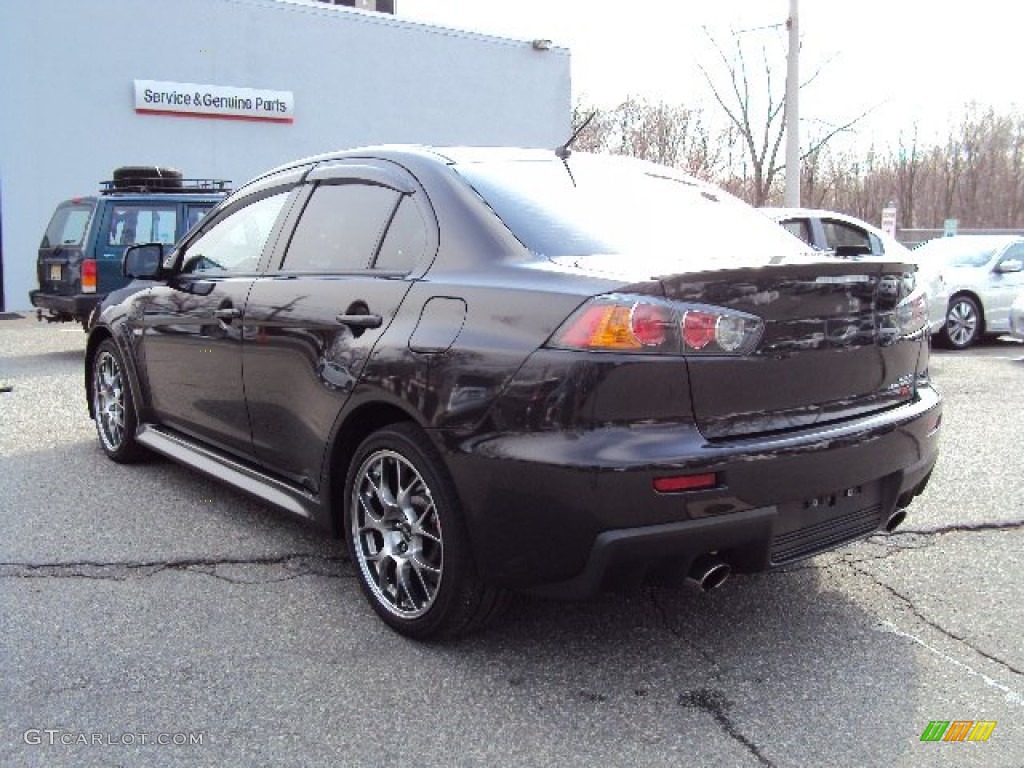 Phantom Black 2012 Mitsubishi Lancer Evolution MR Exterior Photo #78763163