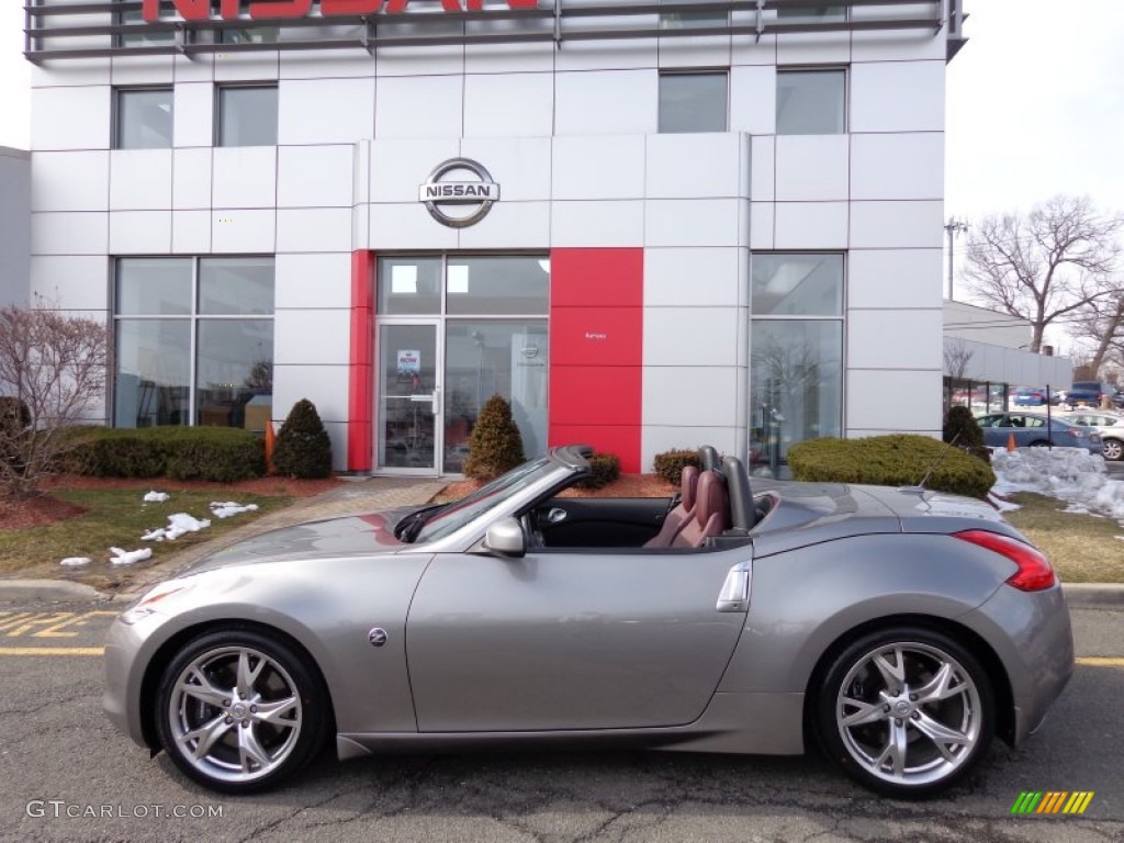 Platinum Graphite 2010 Nissan 370Z Sport Touring Roadster Exterior Photo #78763328