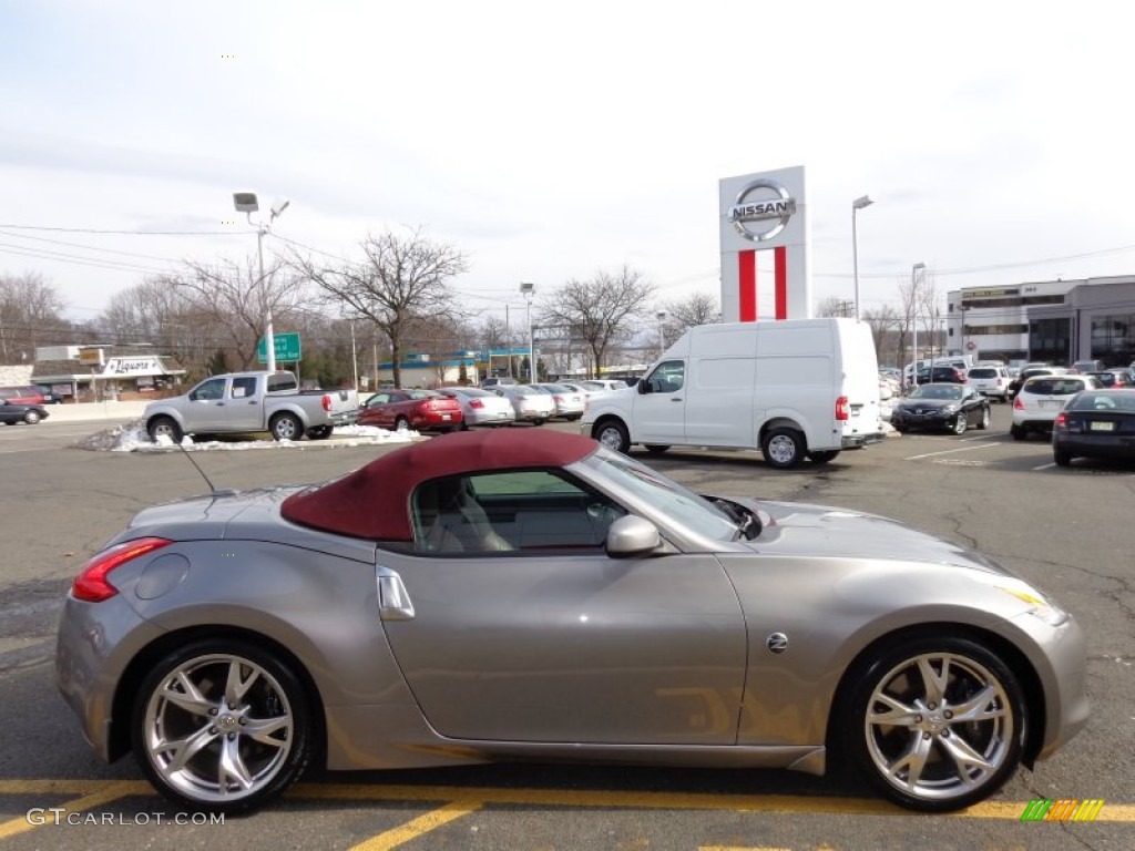 Platinum Graphite 2010 Nissan 370Z Sport Touring Roadster Exterior Photo #78763334