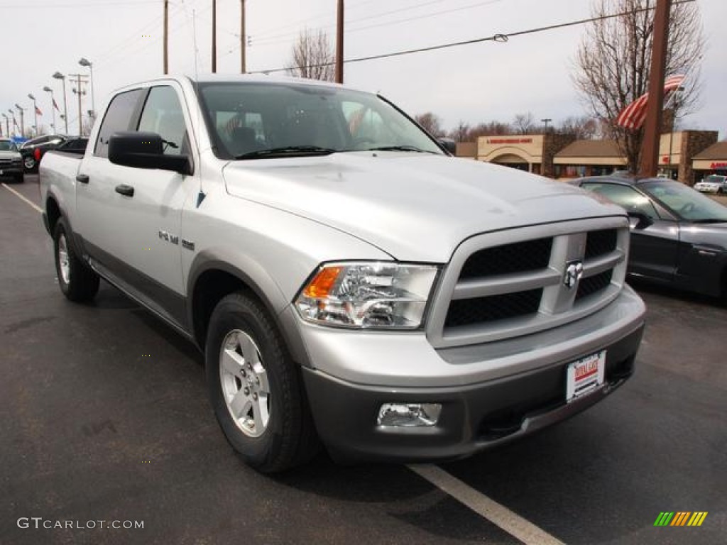 Bright Silver Metallic 2009 Dodge Ram 1500 TRX Crew Cab Exterior Photo #78764634