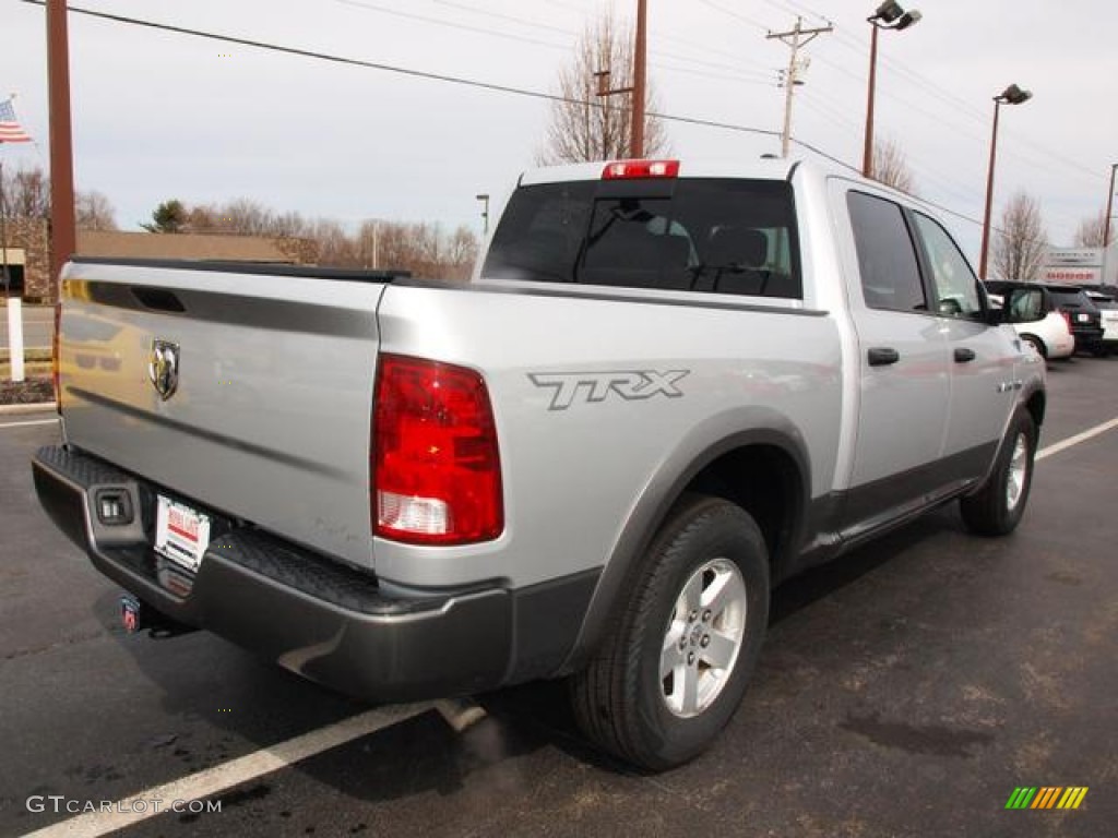 2009 Ram 1500 TRX Crew Cab - Bright Silver Metallic / Dark Slate Gray photo #3